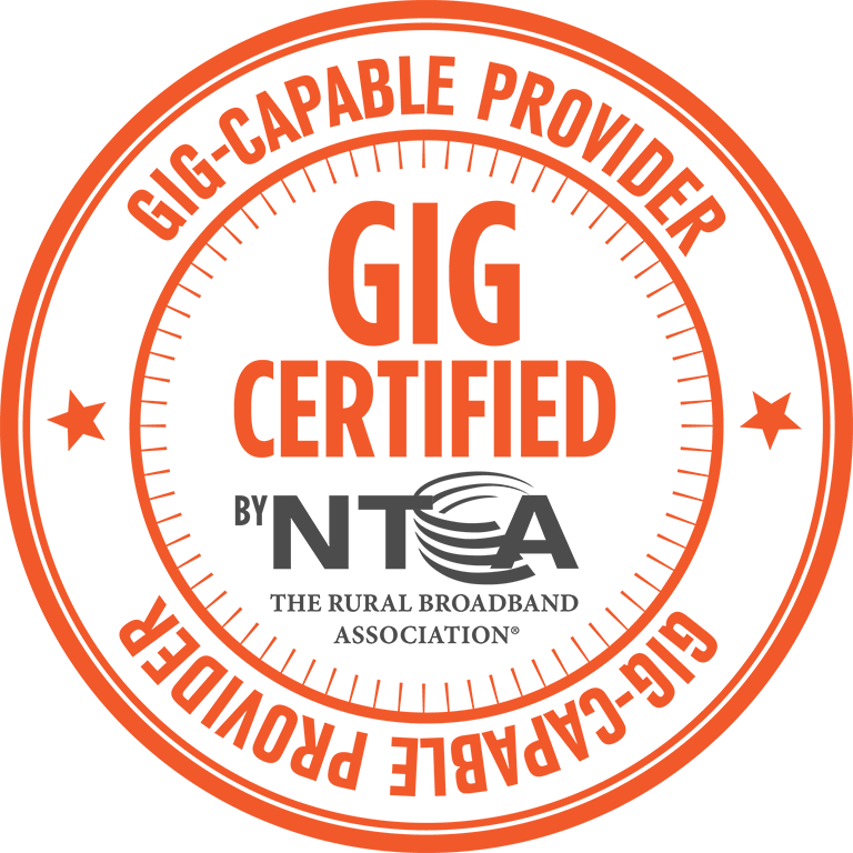 NTCA Gig-capable stamp of approval image